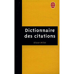 Dictionnaire des citations - Occasion