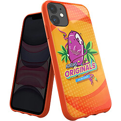 Adidas Coque pour iPhone 11 Bords Surélevés Collection Bodega Orange