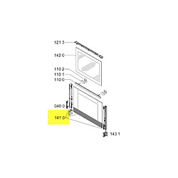 Ikea VITRE EXTERIEURE PORTE DE FOUR