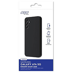 My Way Myway Coque pour Samsung Galaxy A14 Smoothie en TPU Noir