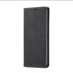 Etui en PU toucher soyeux noir pour votre Samsung Galaxy S10 5G