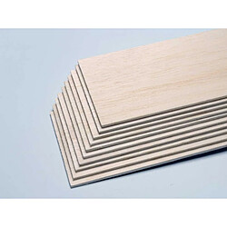 Planches de balsa 8,0 x 100 x 1000mm (emb.=10pcs) - Pichler