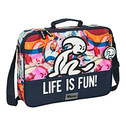 El Nieto Cartable d'école El Niño Life is fun Multicouleur (38 x 28 x 6 cm)