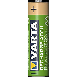 VARTA Lot de 5 piles rechargeables AA 2100 mAh +1 pile gratuite