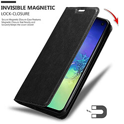 Avis Cadorabo Coque Samsung Galaxy S10e Etui en Noir