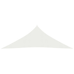 Helloshop26 Voile d'ombrage 160 g/m² blanc 3 x 3 x 3 m PEHD 02_0009015