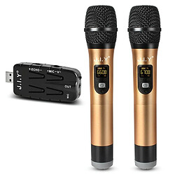 Yonis Microphone Sans Fil Haute Qualité Pour TV PC