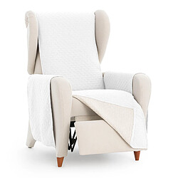 Housse de fauteuil Eysa SILVER Blanc 100 x 110 x 55 cm Réversible