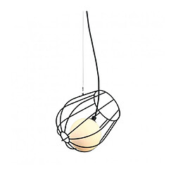 Luminaire Center Suspension moderne Melisa Noir