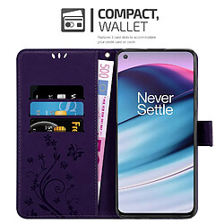 Cadorabo Coque OnePlus Nord CE 5G Etui en Mauve