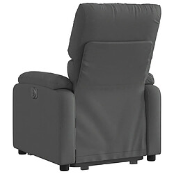 Acheter vidaXL Fauteuil inclinable Gris foncé Tissu