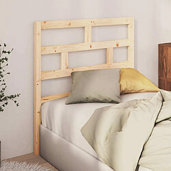 Maison Chic Tête de lit scandinave pour lit adulte,Meuble de chambre 81x4x100 cm Bois massif de pin -MN91187 