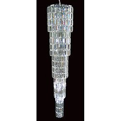 Lumière Chandelier Padua Chrome 15 ampoules 162cm