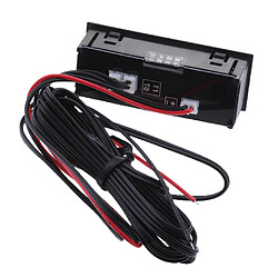 Avis 3 en 1 voiture auto numérique led temps voltmètre thermomètre horloge module rouge