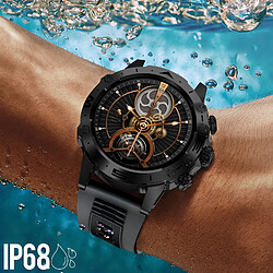 Avis Hoco Hoko Montre connectée Bluetooth Sport Boitier Antichoc Etanche IP68 Y20 Noir