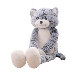 Universal 1pcs 50cm peluche chat doux noir gris peluche chat mignon animé chat poupée anniversaire cadeau de Noël pour les enfants chat poupée poupée | Peluche animaux en peluche