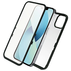 Tiger Coque 360° pour iPhone 14 en Verre Trempé Ultra-résistante Transparent