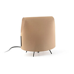 Faro Barcelona Lampe de table Noir, Camel