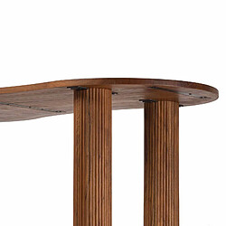 Acheter BOIS & CHIFFONS Table de repas ovale 3/4 pieds | Acacia Arad