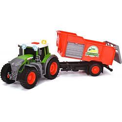 Dickie Tracteur avec remorque Fendt Farm Trailer pas cher