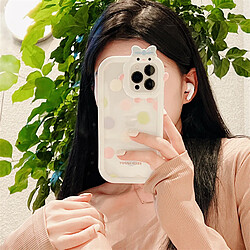 Avis GUPBOO Étui pour iPhone11ProMax Support de coque de téléphone portable fille sucette à pois couleur