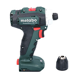 Metabo PowerMaxx BS 12 Perceuse-visseuse sans fil 40Nm 12V + 1x Batterie 2,0Ah + Chargeur (601036000)