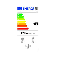 Réfrigérateur combiné intégrable à glissière 210l - ARI200DA - AIRLUX