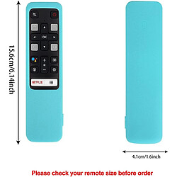 Avis SANAG Housse etui De Protection En Silicone Compatible Avec Telecommand Tcl Rc802V Fnr1 Fmr1,Coque Telecommande Pour Tcl Ep680 S434 S334 S3330 S430 Series Android Hdr Tv Voice Remote Cover