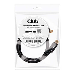 Club 3D CLUB3D DisplayPort 1.4 HBR3 Cable 1m/3.28ft Male/Male 8K60Hz