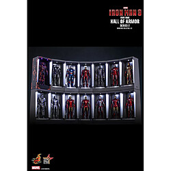 Hot Toys MMSC005-MMSC012 - Marvel Comics - Iron Man 3 - Iron Man Hall Of Armor Miniature Collectible pas cher