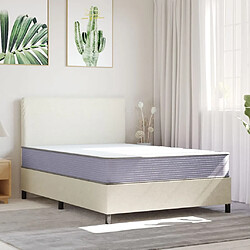 vidaXL Matelas en mousse moyennement doux 140x190 cm