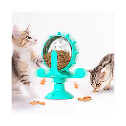 Jouets Pour Chats, moulin À Vent Jouet Alimentaire Qui Fuit Jouets Interactifs Pour Chats D'intérieur Avec Ventouse