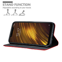 Acheter Cadorabo Coque Xiaomi Pocophone F1 Etui en Rouge