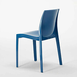 Acheter 18 Chaises Ice Grand Soleil polypropylène restaurant promo offre stock, Couleur: Bleu