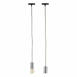 Acheter Gift Decor Suspension 220-250 V 60 W Argenté Métal (6 Unités)