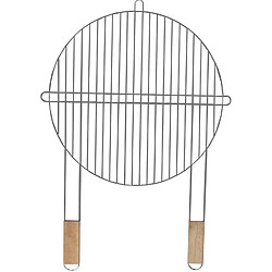 Master Grill&Party MG256 Grille ronde en acier chromé diamètre 46 cm