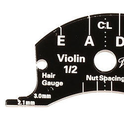 Avis Outil de Chaîne de Nivellement de Modèle de Grattoir de Touche de Pont de Violon de 1/2 3/4