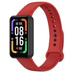 Bracelet en silicone étanche avec boucle, rouge pour votre Xiaomi Redmi Smart Band Pro