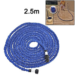 Wewoo 25FT Tuyau télescopique extensible Magic bleu Flexible jardin arrosage avec pistolet de pulvérisation Set