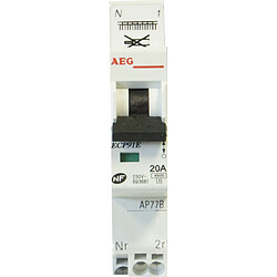 AEG Disjoncteur à connexion automatique PH/N 4,5KA 20A Type AC