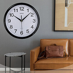 Avis Horloge Murale Moderne Montres Silencieux Non Ticking Maison Salon Bureau Noir