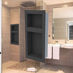 Acheter Desineo Double niche en XPS prête à carreler 310x210 & 160x210 pour hammam salle de bain et tous milieux humides