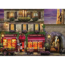 Eurographics Le Red Hat Restaurant Paris par David Mc Lean Puzzle 1000 piAces