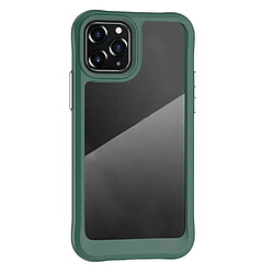 Coque en TPU + acrylique transparent, hybride vert pour votre Apple iPhone 13 Pro 6.1 pouces