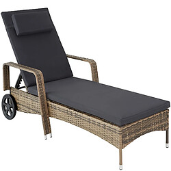 Transat & chaise longue Tectake