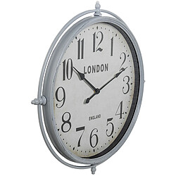 Horloge Murale Alexandra House Living Gris Argenté Acrylique Plastique 52 x 5 x 52 cm