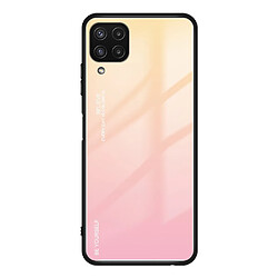 Coque en TPU anti-rayures de couleur dégradée or/rose pour votre Samsung Galaxy M32 (Global Version)