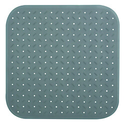 MSV Tapis Fond de douche antidérapant Caoutchouc CLASS 54x54cm Gris