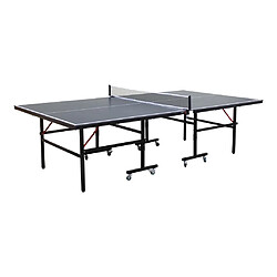 Vente-Unique Table de ping-pong pliable à roulettes pour extérieur avec accessoires - L274 x P152.5 x H76 cm - JORDIE