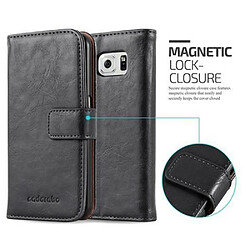 Avis Cadorabo Coque Samsung Galaxy S6 Etui en Noir